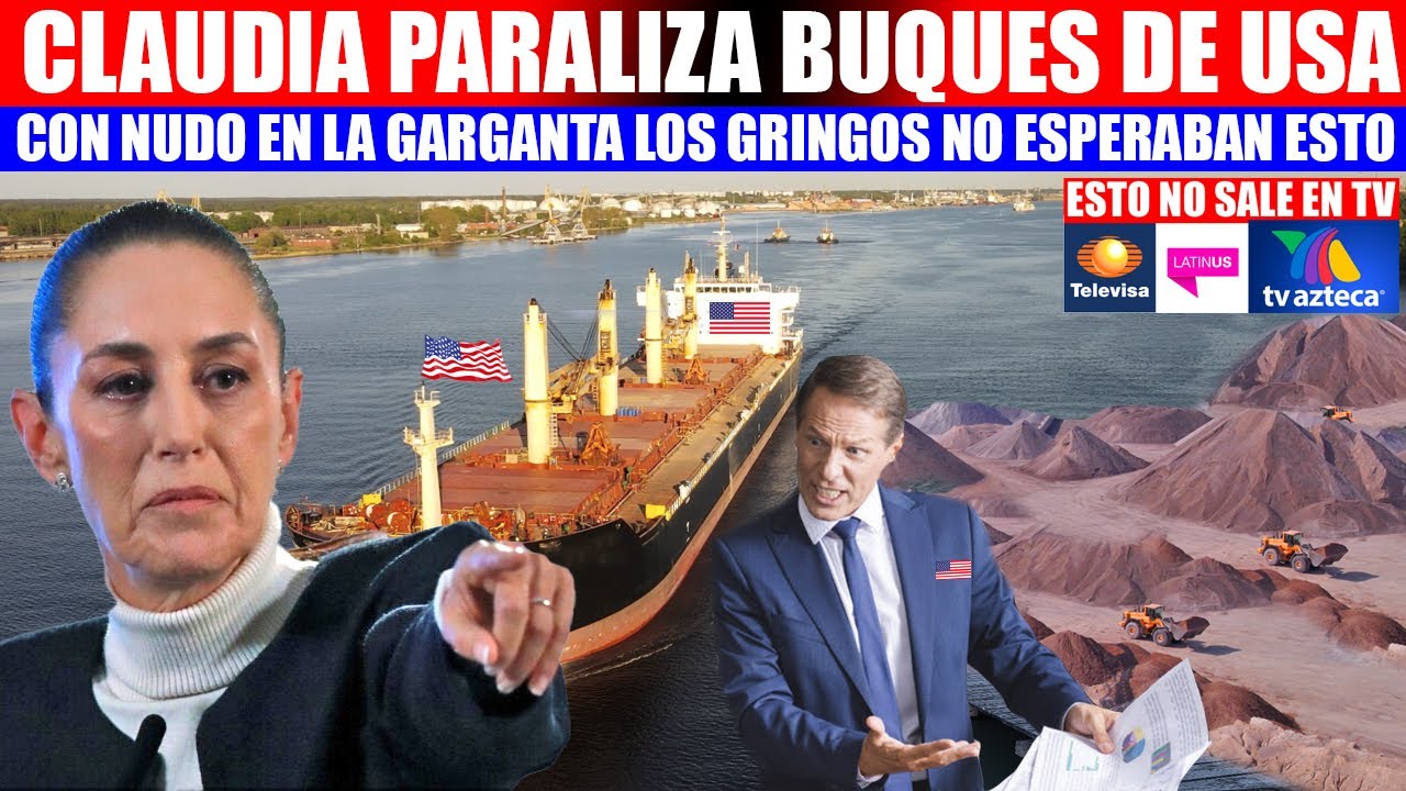 GRINGOS ENLOQUECEN CON ESTO QUE HIZO CLAUDIA,ELLOS SE CREIAN INTOCABLES Y DUEÑOS DE ESTO EN MEXICO GRINGOS ENLOQUECEN CON ESTO QUE HIZO CLAUDIA,ELLOS SE CREIAN INTOCABLES Y DUEÑOS DE ESTO EN MEXICO