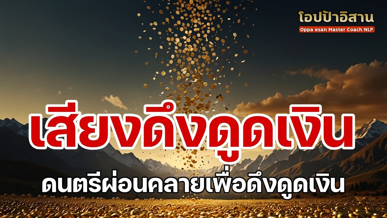 เสียงดึงดูดเงิน ดนตรีผ่อนคลายเพื่อดึงดูดเงิน เมื่อจิตใจผ่อนคลาย ในจิตจะมีพื้นที่เปิดรับเงินเข้ามา เสียงดึงดูดเงิน ดนตรีผ่อนคลายเพื่อดึงดูดเงิน เมื่อจิตใจผ่อนคลาย ในจิตจะมีพื้นที่เปิดรับเงินเข้ามา