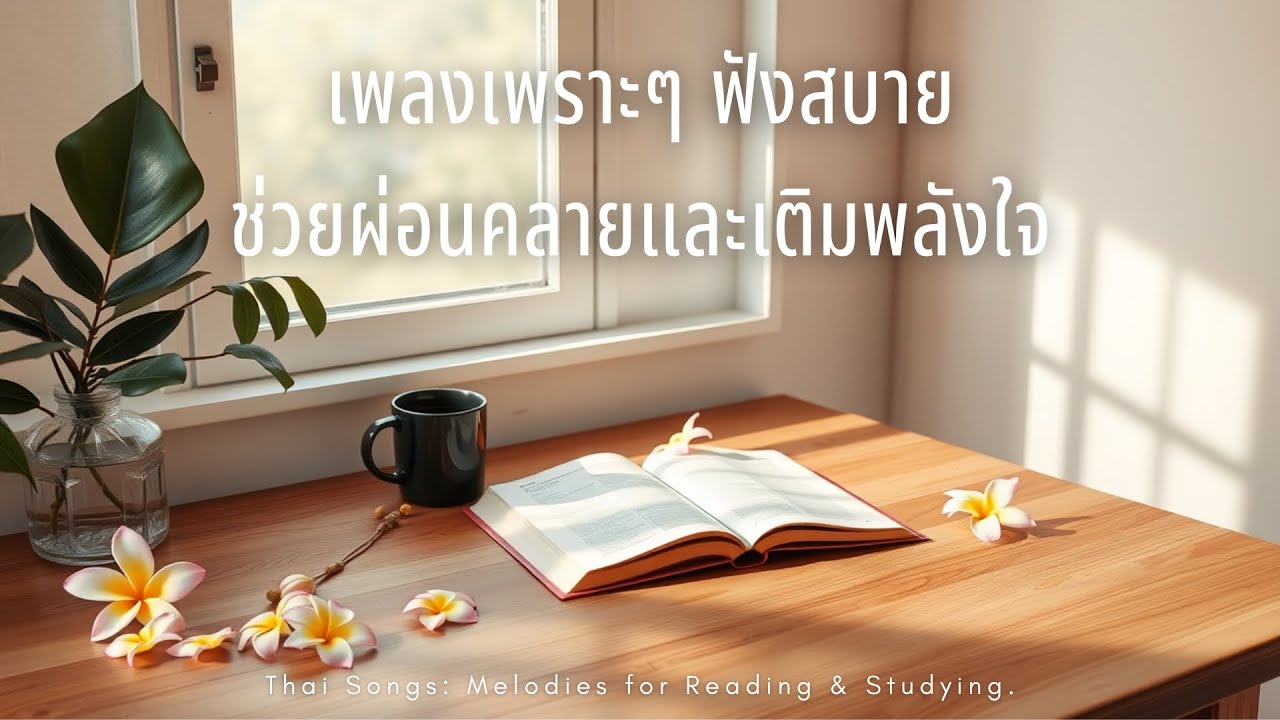 เพลงเพราะๆ ฟังสบาย ตอนอ่านหนังสือ ทำงาน เรียน เพลงเพราะๆ ฟังสบาย ตอนอ่านหนังสือ ทำงาน เรียน