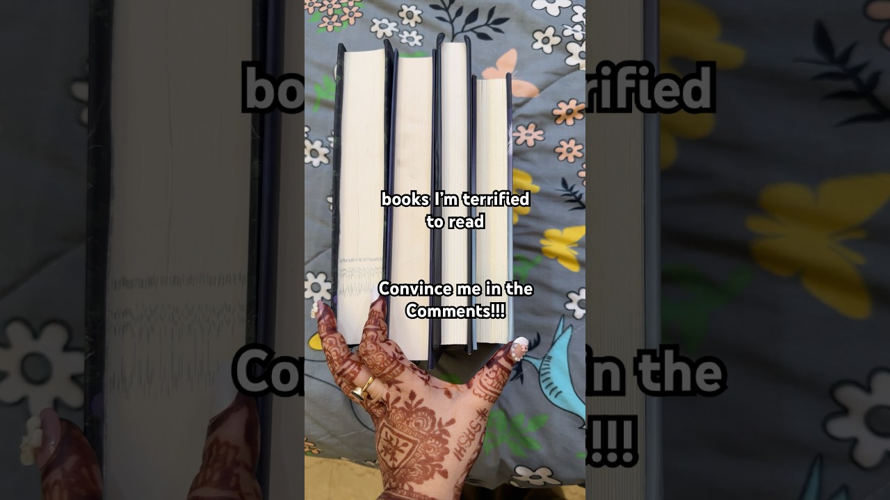 Books I’m terrified to Read!!! #bookish #booktube #bookworm #booksy #booktok #fyp #powerless Books I’m terrified to Read!!! #bookish #booktube #bookworm #booksy #booktok #fyp #powerless
