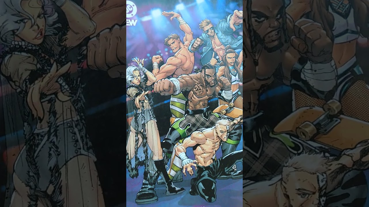 AEW Wrestling and DC Comics Co-Promotion IS A GREAT THING! AEW Wrestling and DC Comics Co-Promotion IS A GREAT THING!