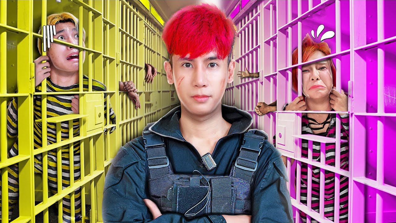 24 ชั่วโมง จับเพื่อนขังในคุกหรรษา!! สีชมพู Vs สีเหลือง!! 24 ชั่วโมง จับเพื่อนขังในคุกหรรษา!! สีชมพู Vs สีเหลือง!!