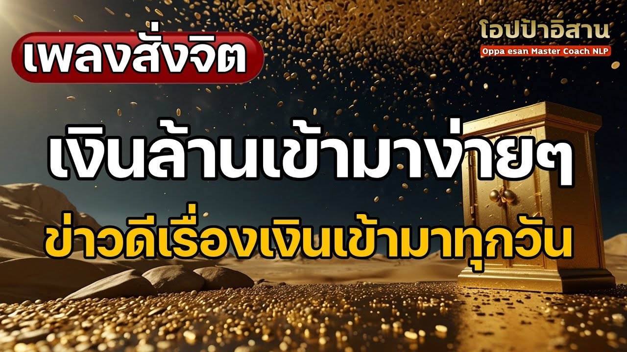 เพลงสั่งจิต เงินล้านเข้ามาง่ายๆ ฉันได้รับข่าวดีเรื่องเงินทุกวัน ฉันคือ เศรษฐีเงินล้าน | #โปรแกรมจิต เพลงสั่งจิต เงินล้านเข้ามาง่ายๆ ฉันได้รับข่าวดีเรื่องเงินทุกวัน ฉันคือ เศรษฐีเงินล้าน | #โปรแกรมจิต