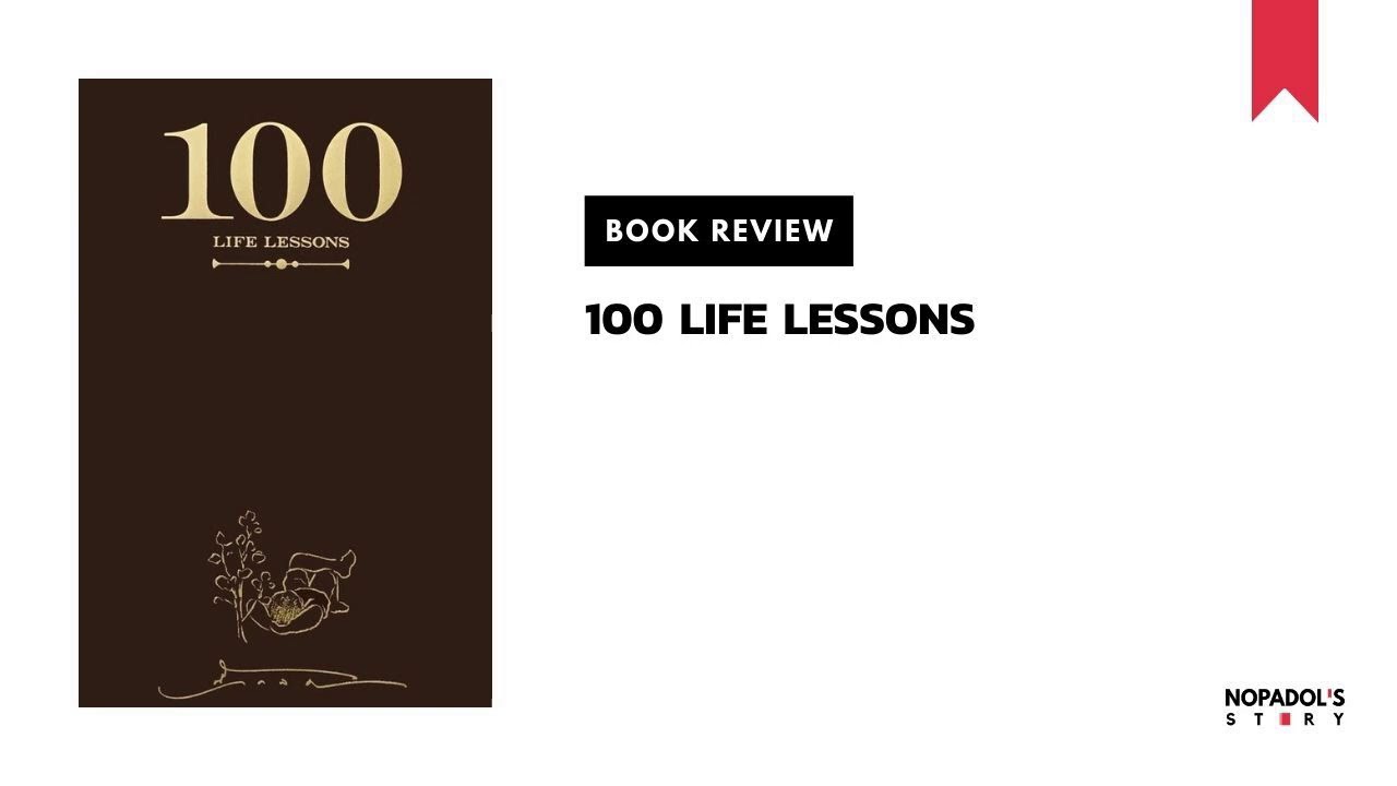 EP 930 Book Review 100 Life Lessons ตอนที่ 3 EP 930 Book Review 100 Life Lessons ตอนที่ 3