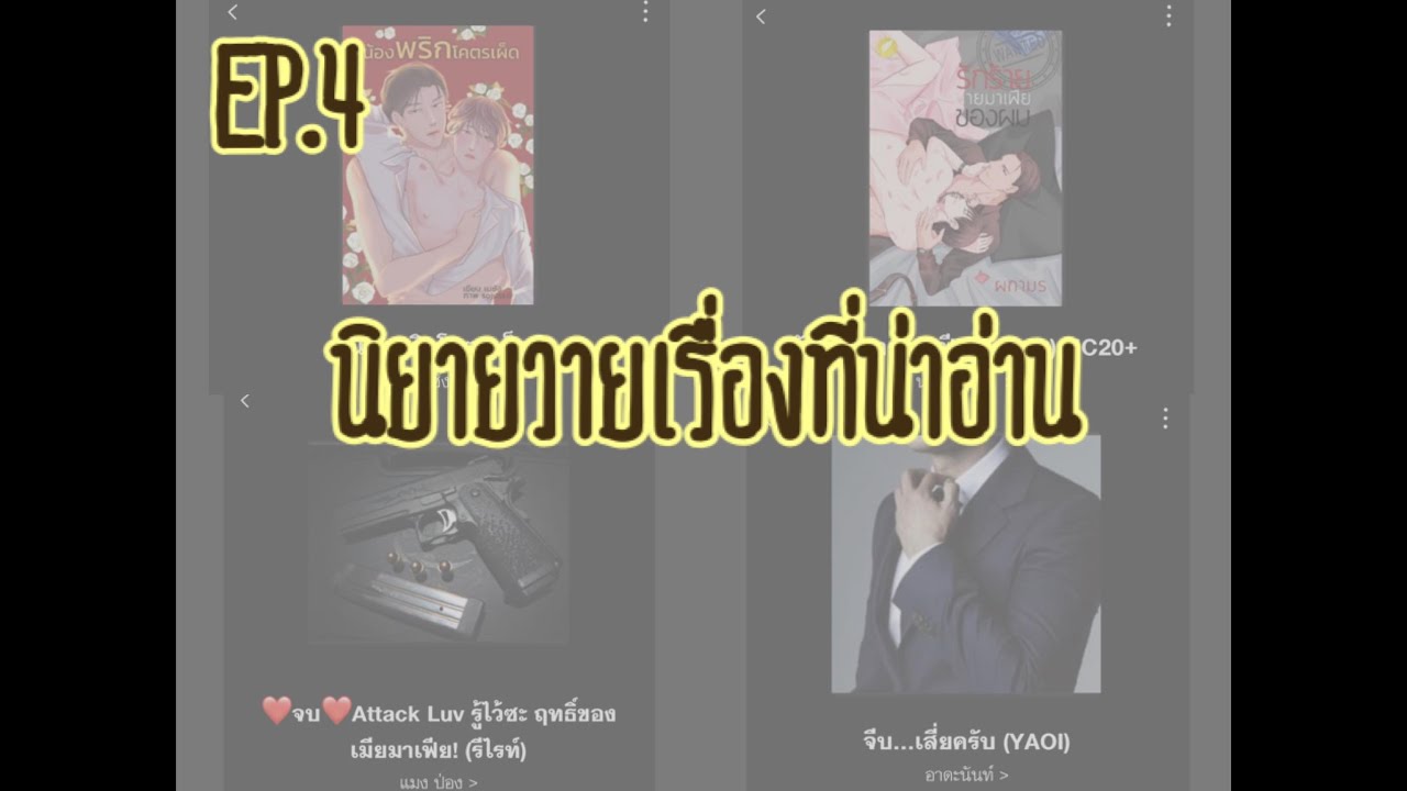 เเนะนำนิยายน่าอ่าน เเนะนำนิยายน่าอ่าน