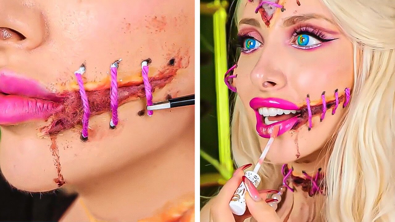 ดีไอวายวันฮาโลวีนสุดหลอน! ไอเดียง่าย ๆ และราคาถูกสำหรับการแต่งหน้าและชุดที่ดีที่สุดโดย 123 GO! ดีไอวายวันฮาโลวีนสุดหลอน! ไอเดียง่าย ๆ และราคาถูกสำหรับการแต่งหน้าและชุดที่ดีที่สุดโดย 123 GO!