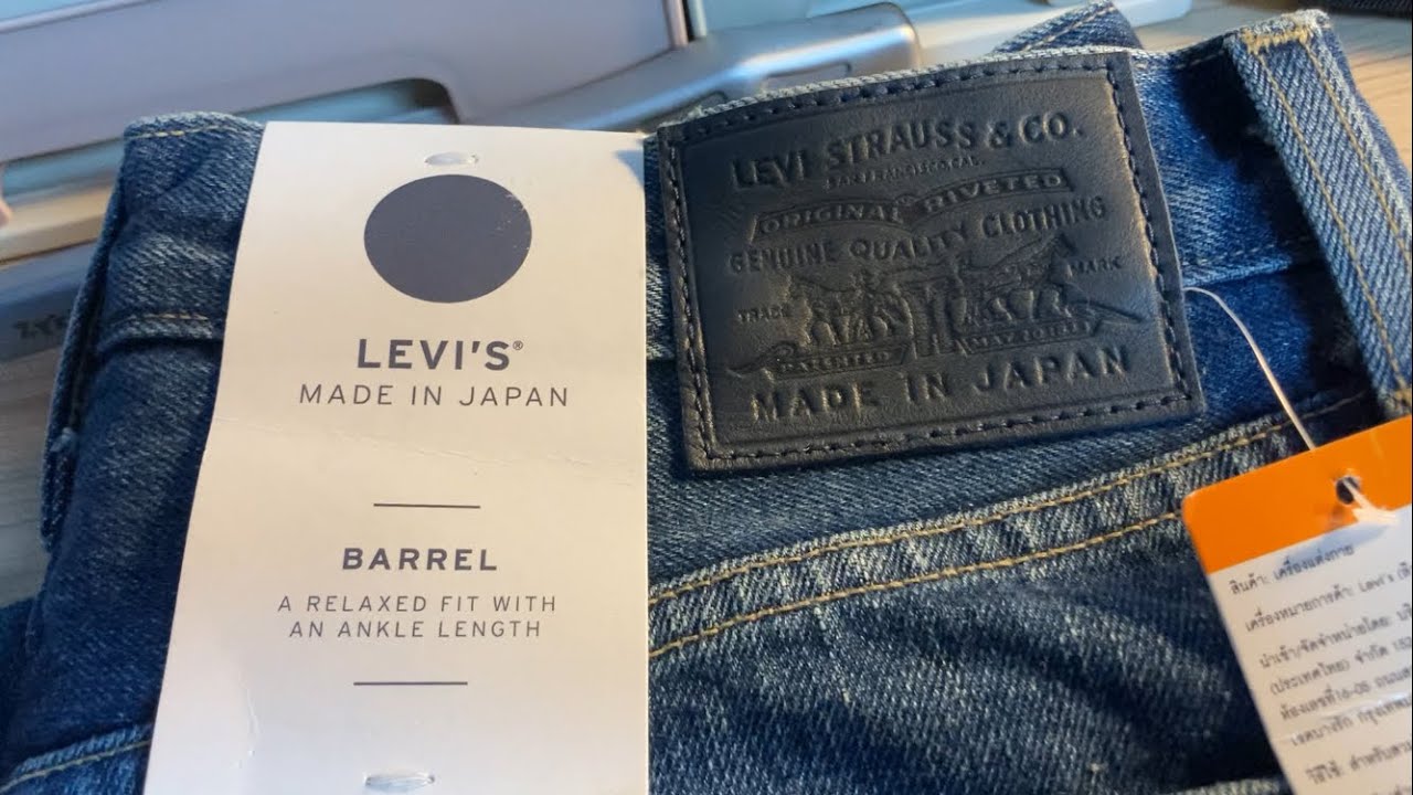 LEVI’S BARREL MADE IN JAPAN LEVI’S BARREL MADE IN JAPAN