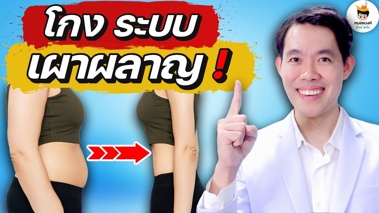 โกง “ระบบเผาผลาญ” แก้ ลดน้ำหนัก ไม่ลง (ทำง่ายมาก) | หมอแบงค์ food doctor โกง “ระบบเผาผลาญ” แก้ ลดน้ำหนัก ไม่ลง (ทำง่ายมาก) | หมอแบงค์ food doctor