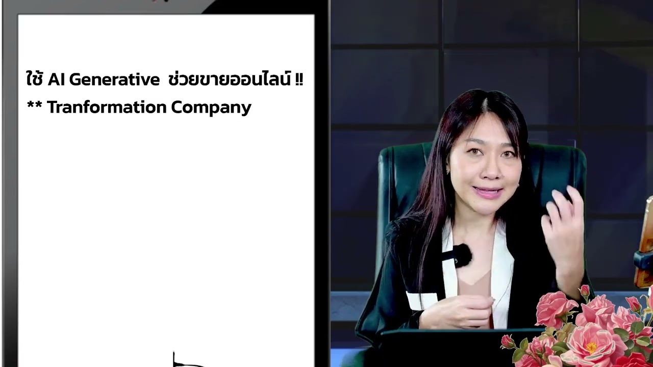 เพิ่มยอดขาย สร้างรายได้บนออนไลน์ ด้วย Generative AI เพิ่มยอดขาย สร้างรายได้บนออนไลน์ ด้วย Generative AI