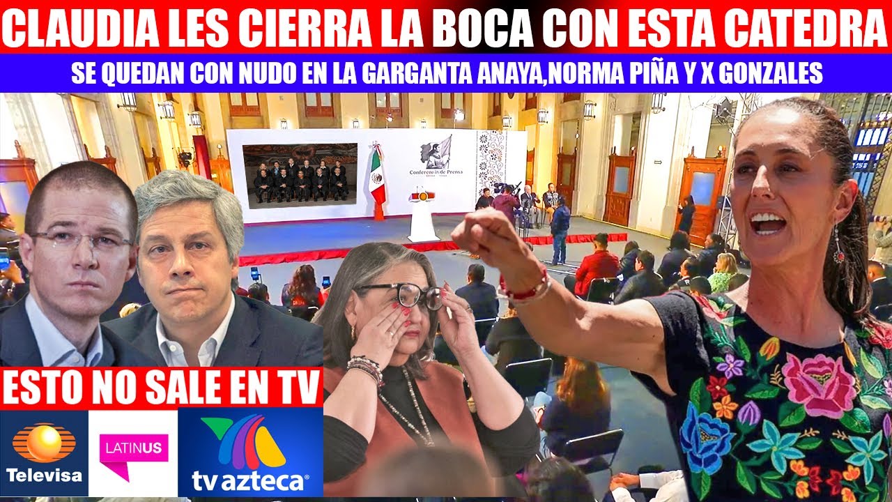 SE CALIENTA LA MAÑANERA, TREMENDA CATEDRA DA LA PRESIDENTA A ESTOS QUE NOS QUIEREN SEGUIR  ENGAÑANDO SE CALIENTA LA MAÑANERA, TREMENDA CATEDRA DA LA PRESIDENTA A ESTOS QUE NOS QUIEREN SEGUIR  ENGAÑANDO