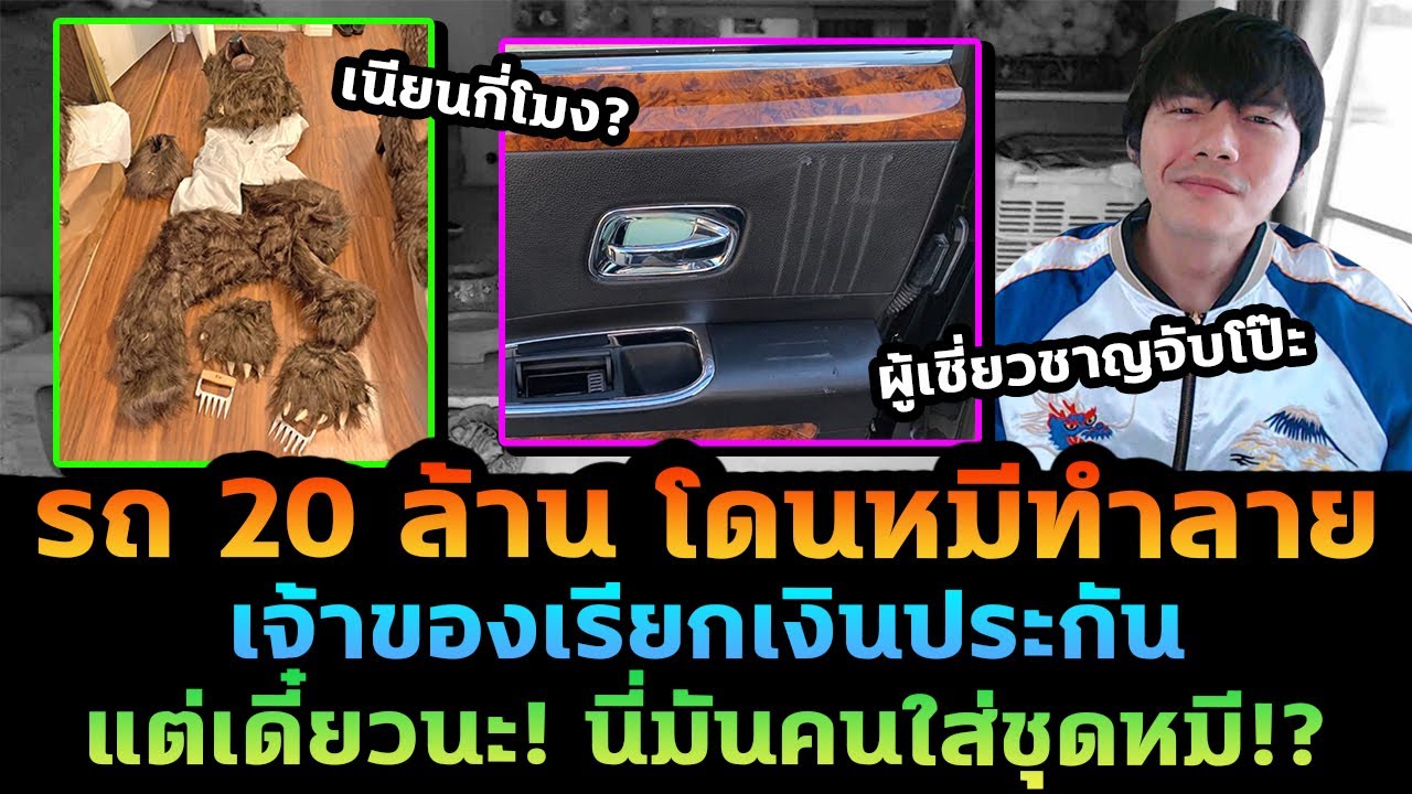 โคตรพีค! รถหรูโดนหมีบุก เจ้าของเรียกเงินประกัน สุดท้ายโป๊ะแตก นี่มันคนใส่ชุดหมี!? โคตรพีค! รถหรูโดนหมีบุก เจ้าของเรียกเงินประกัน สุดท้ายโป๊ะแตก นี่มันคนใส่ชุดหมี!?