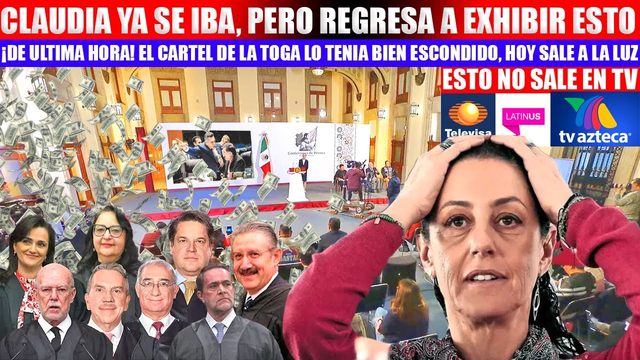 ESTO ENFURECIO AL CARTEL DE LA TOGA, LA PRESIDENTA MOSTRO TODO TAL COMO LO ENCONTRO, ES INCREIBLE ESTO ENFURECIO AL CARTEL DE LA TOGA, LA PRESIDENTA MOSTRO TODO TAL COMO LO ENCONTRO, ES INCREIBLE