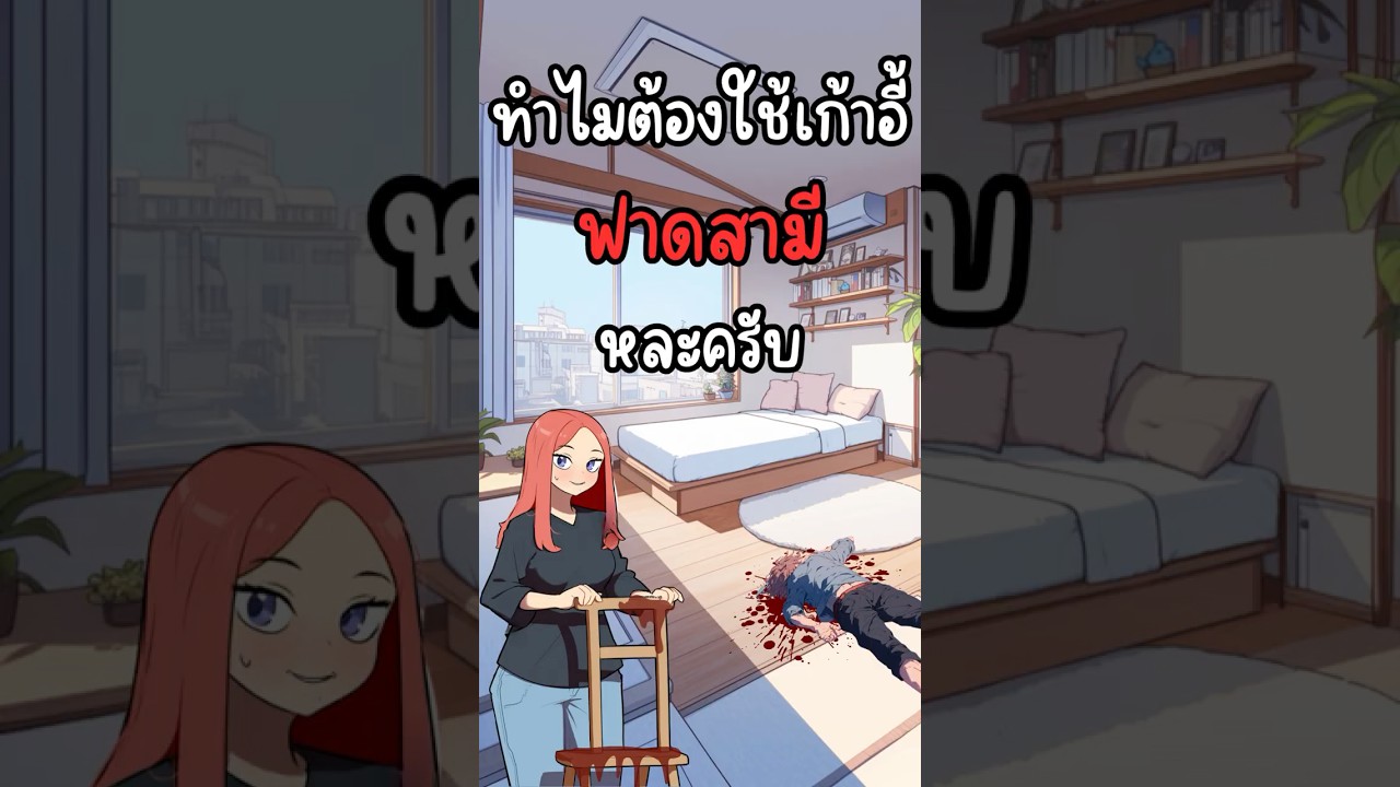 ทำไมถึงใช้เก้าอี้ฟาดสามีหละครับ #shorts #มังงะ ทำไมถึงใช้เก้าอี้ฟาดสามีหละครับ #shorts #มังงะ