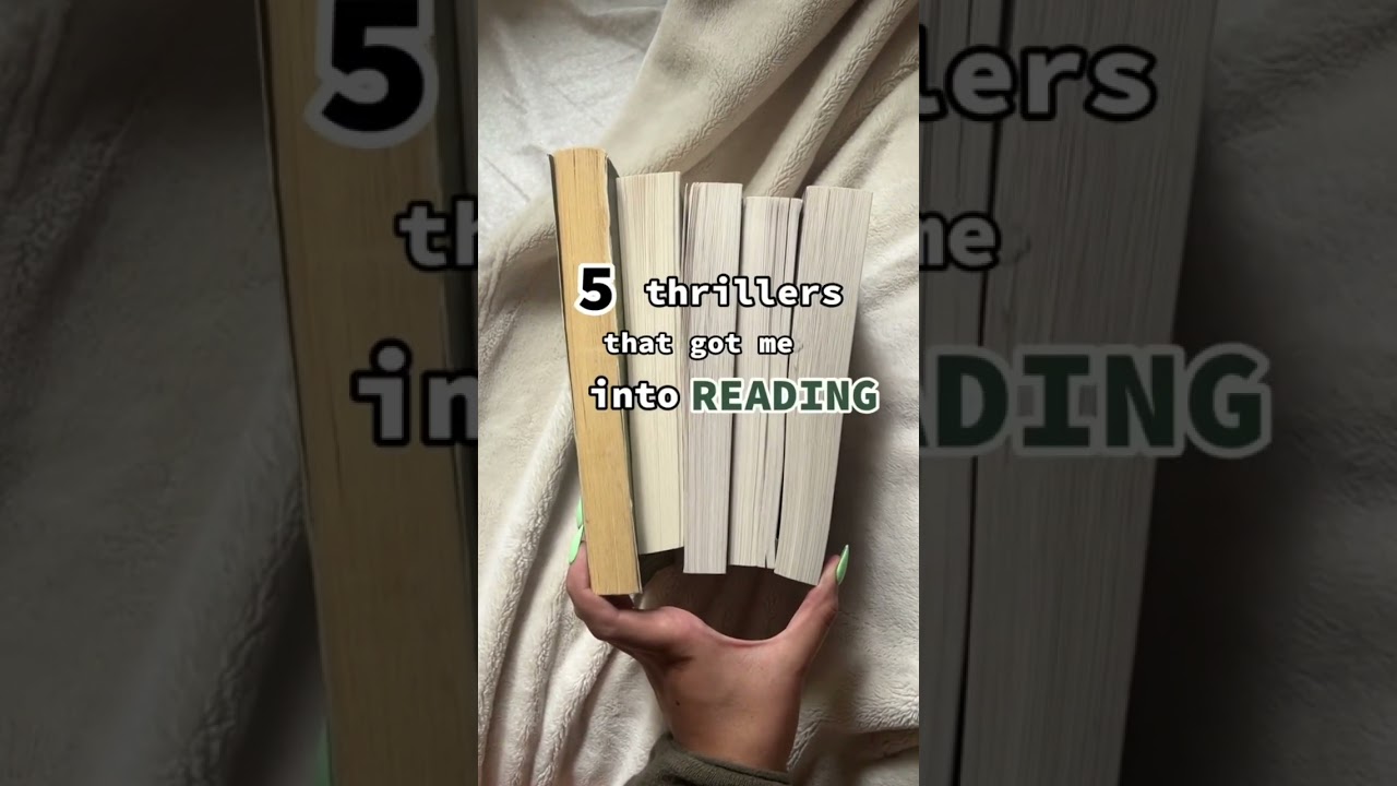 หนังสือแนวระทึกขวัญ 5 เล่มที่จะช่วยให้คุณเข้าสู่การอ่านหนังสือ📚 #thrillerbooks #books #bookrecommendations #booktube หนังสือแนวระทึกขวัญ 5 เล่มที่จะช่วยให้คุณเข้าสู่การอ่านหนังสือ📚 #thrillerbooks #books #bookrecommendations #booktube