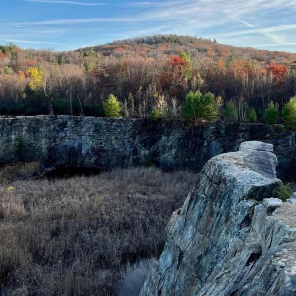Massachusetts’ Once-Thriving Rock Quarry Is Now A Haven For Hiking Trails And Bird-Watching Massachusetts’ Once-Thriving Rock Quarry Is Now A Haven For Hiking Trails And Bird-Watching
