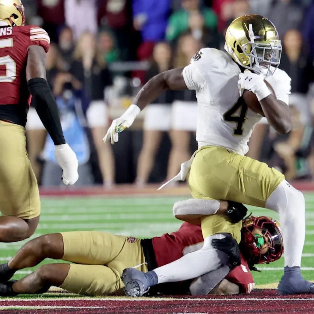 Boston College football falls in Holy War to Notre Dame at home Boston College football falls in Holy War to Notre Dame at home