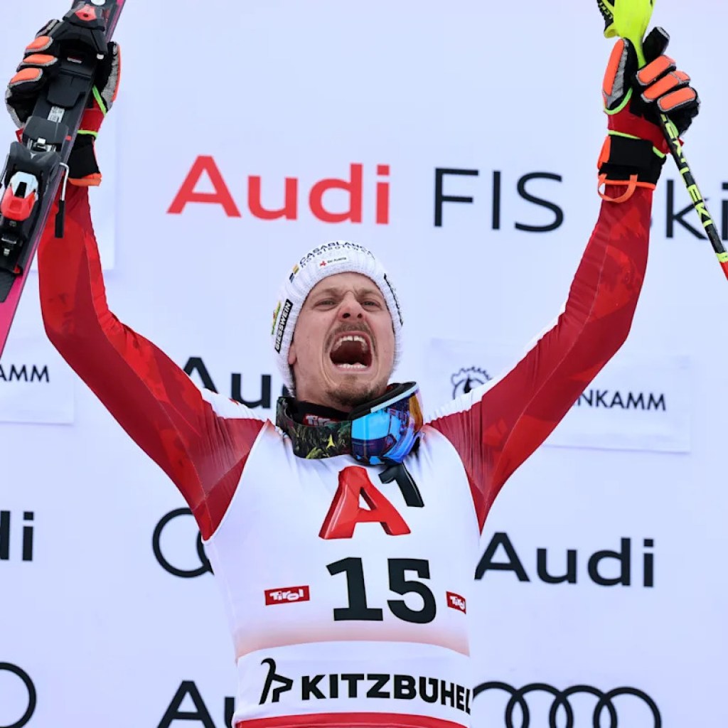 Austrian skier Manuel Feller pleases home crowd with surprise World Cup slalom win in Kitzbühel Austrian skier Manuel Feller pleases home crowd with surprise World Cup slalom win in Kitzbühel
