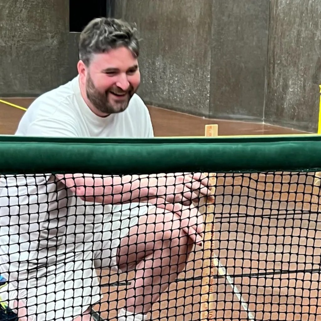 Ivan Ronaldson, Real Tennis pro at clubs in Britain, France and the US, developing many future stars Ivan Ronaldson, Real Tennis pro at clubs in Britain, France and the US, developing many future stars