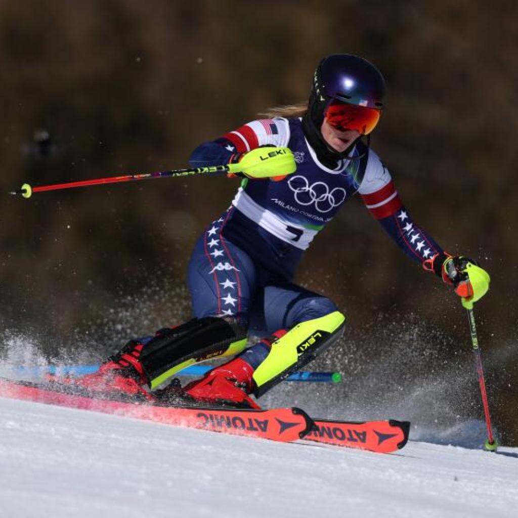Mikaela Shiffrin ends her Olympic medal drought, winning gold in slalom Mikaela Shiffrin ends her Olympic medal drought, winning gold in slalom
