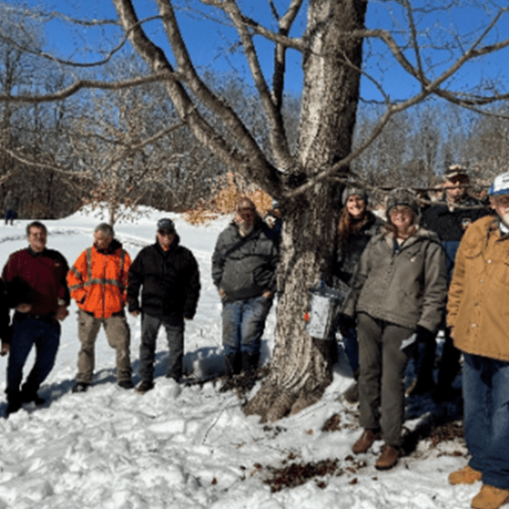 Buckland sugarhouse kicks off maple season with local officials Buckland sugarhouse kicks off maple season with local officials