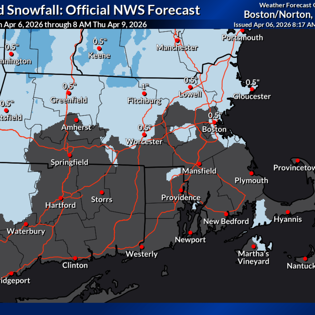 April snowfall expected in Massachusetts. Here’s where April snowfall expected in Massachusetts. Here’s where