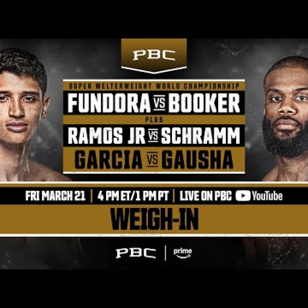 Sebastian Fundora 152 3/4 Vs Chordale Booker 152 1/2 – Weigh-in Outcomes For Saturday – Boxing News Sebastian Fundora 152 3/4 Vs Chordale Booker 152 1/2 – Weigh-in Outcomes For Saturday – Boxing News