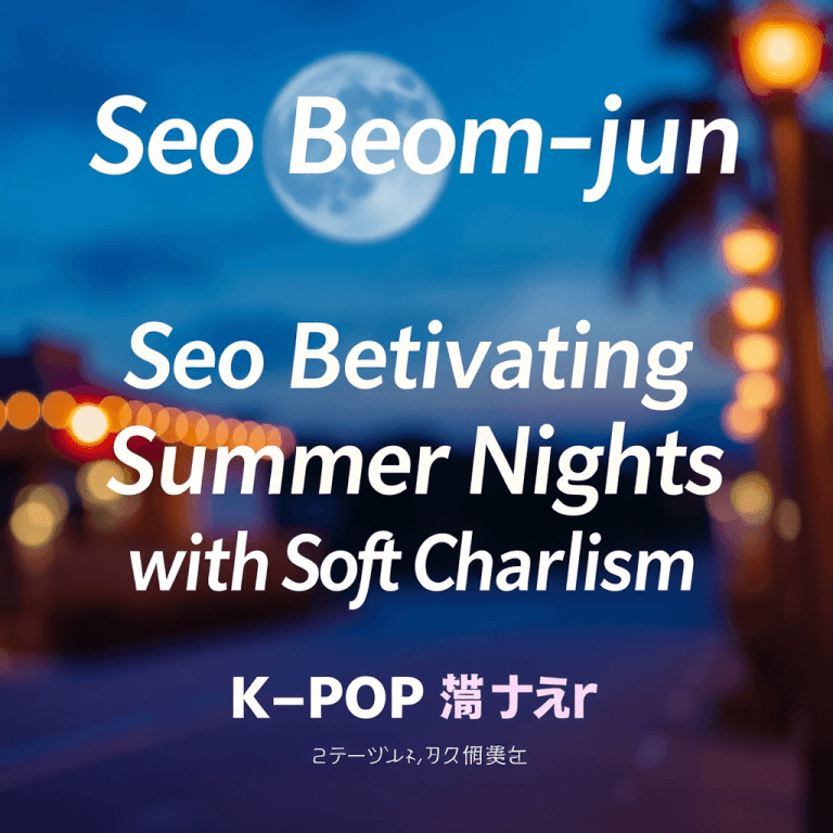 Seobumjun, conquista as noites de verão com sua carisma suave! | Estrela K-POP Seobumjun, conquista as noites de verão com sua carisma suave! | Estrela K-POP