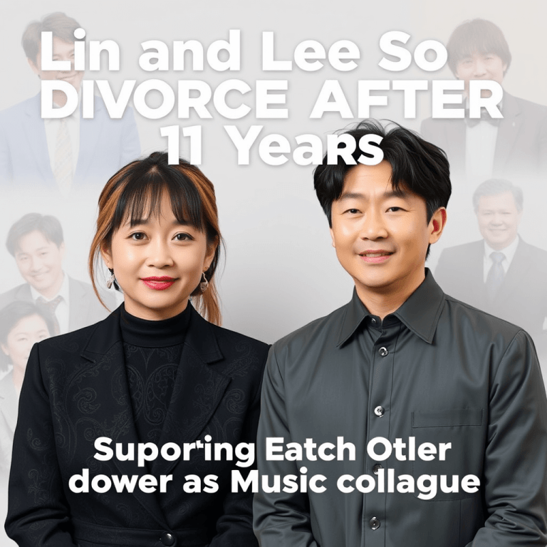 Cantores Lin e Lee Soo se separam após 11 anos de casamento, mas permanecerão como colegas de música se apoiando mutuamente. Cantores Lin e Lee Soo se separam após 11 anos de casamento, mas permanecerão como colegas de música se apoiando mutuamente.