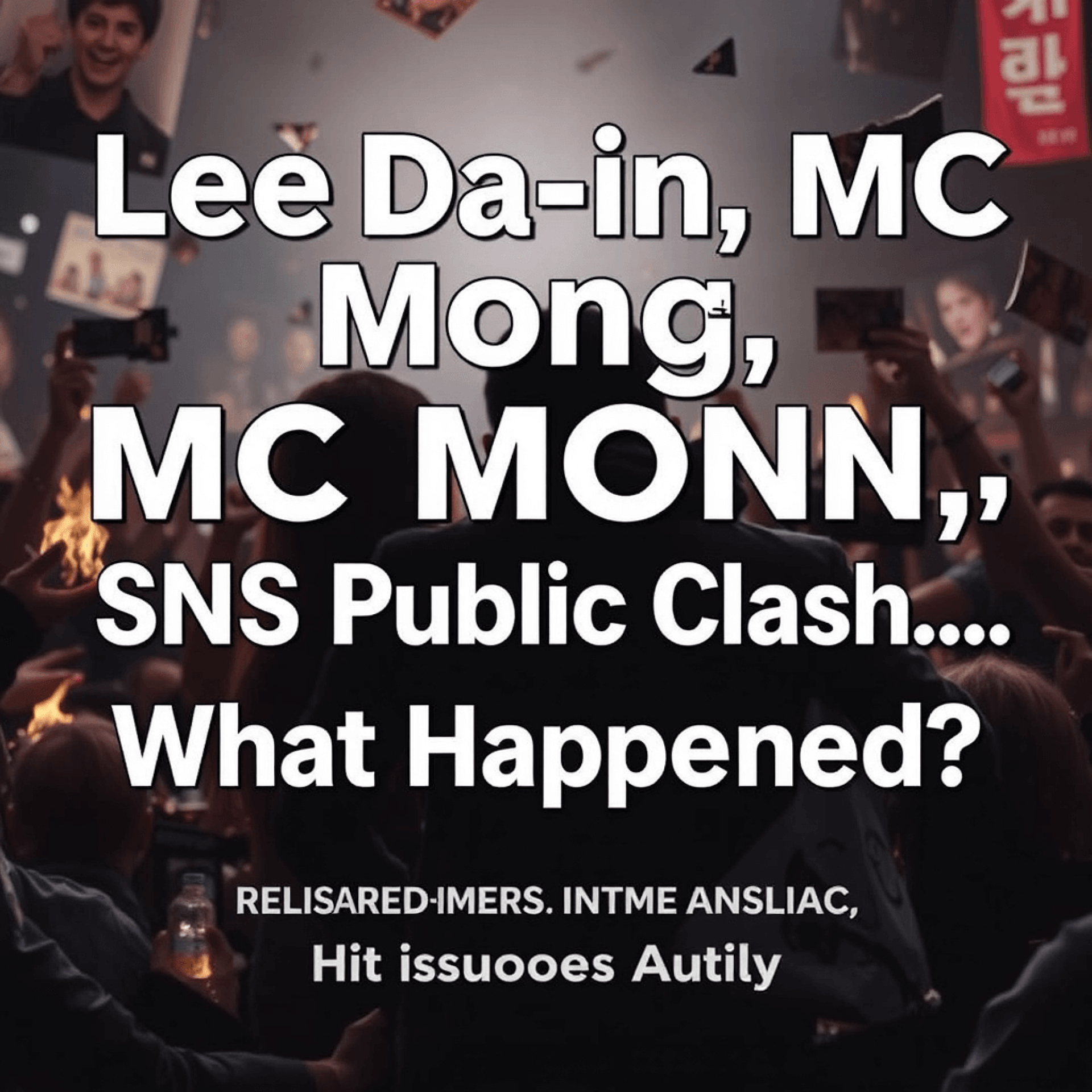 Atriz Lee Da-in e MC Mong em confronto público nas redes sociais… O que aconteceu? | Análise das principais polêmicas do mundo dos famosos Atriz Lee Da-in e MC Mong em confronto público nas redes sociais… O que aconteceu? | Análise das principais polêmicas do mundo dos famosos