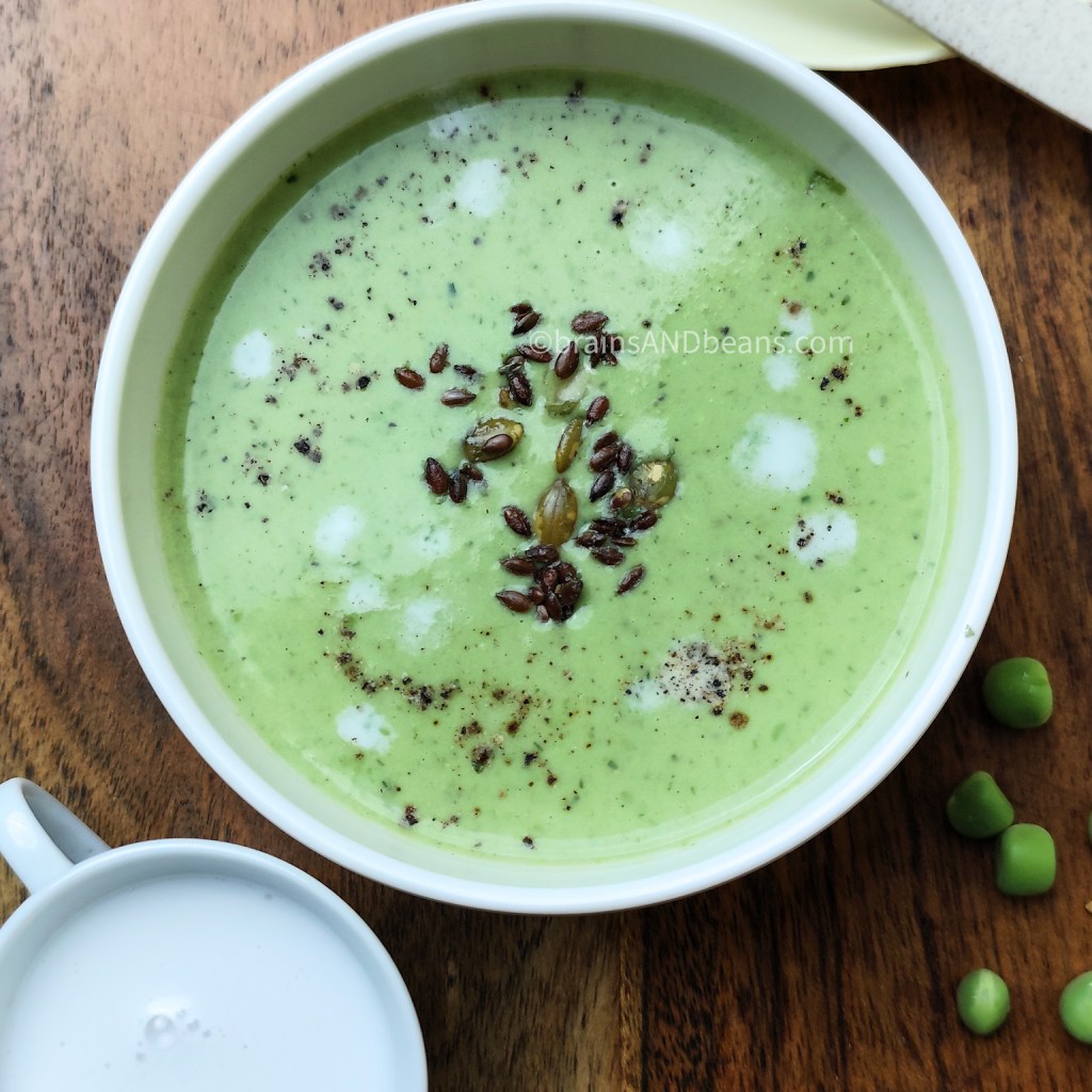 Fresh Green Peas Soup with Coconut Milk Fresh Green Peas Soup with Coconut Milk