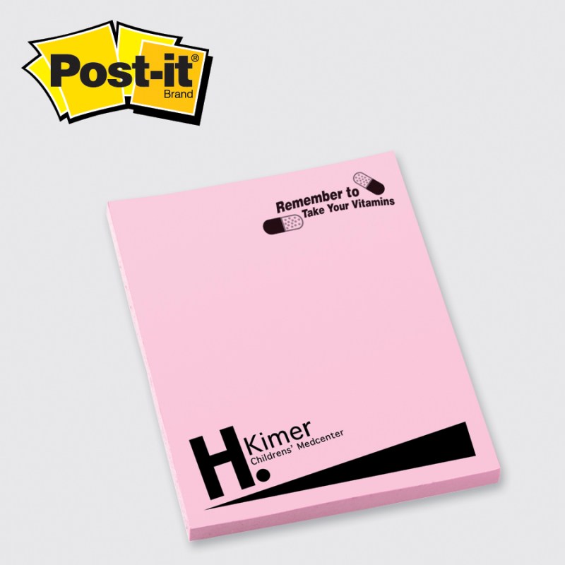 Custom Printed Post-it® Notes (3"x4") 25 Sheets 1 Custom Printed Post-it® Notes (3"x4") 25 Sheets 1