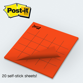 Post-it® Custom Printed Big Pads (8"x8") 1