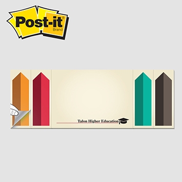 Post-it® Custom Printed Page Markers & Note Pad Combo (3"x8") 1 Post-it® Custom Printed Page Markers & Note Pad Combo (3"x8") 1