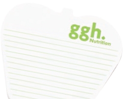 Medium Post-it® Custom Printed Notes Shapes (50 Sheets) 2 Spot Colors 1