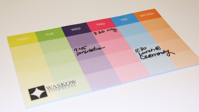 Post-it® Custom Printed Organizational Notes (6"x10") - 50 Sheets 1 Post-it® Custom Printed Organizational Notes (6"x10") - 50 Sheets 1