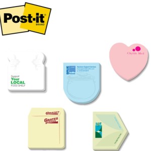 Post-it® Custom Printed Notes Shapes — Small - 50 sheet 1 Post-it® Custom Printed Notes Shapes — Small - 50 sheet 1