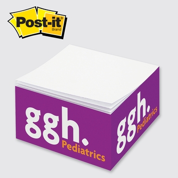 Post-it® Custom Printed Half Cube Notes (2 3/4"x2 3/4"x1 3/8") 1 Post-it® Custom Printed Half Cube Notes (2 3/4"x2 3/4"x1 3/8") 1