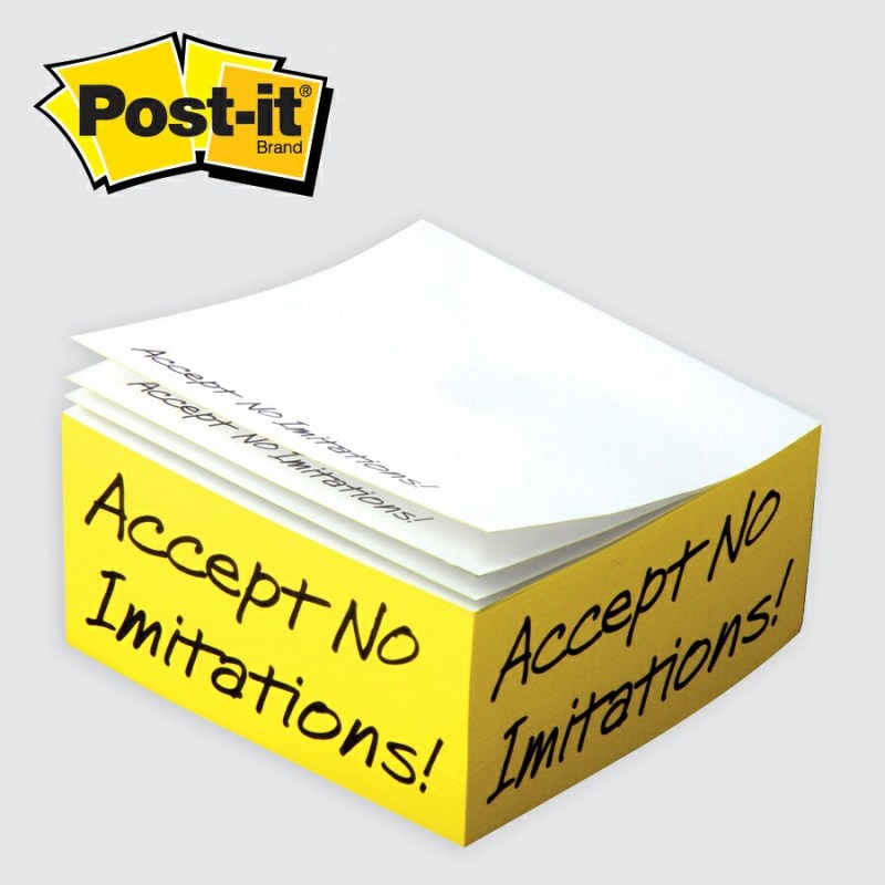 Post-it® Custom Printed Half Cube Note Pads (4"x4"2") 1 Post-it® Custom Printed Half Cube Note Pads (4"x4"2") 1