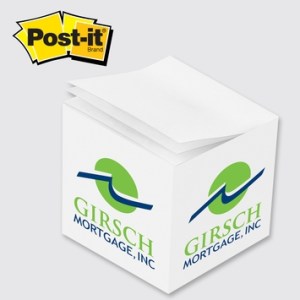 Post-it® Custom Printed Full Cube Notes (2 3/4"x2 3/4"x2 3/4") 1 Post-it® Custom Printed Full Cube Notes (2 3/4"x2 3/4"x2 3/4") 1