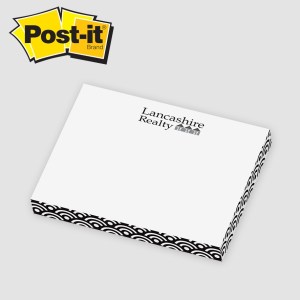 Post-it® Notes Custom Printed Rectangle Cube Note Pad (3"x4"x½") 1 Post-it® Notes Custom Printed Rectangle Cube Note Pad (3"x4"x½") 1