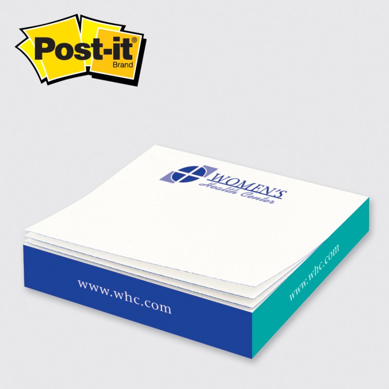 Post-it® Custom Printed Slim Cube Note Pads (2 3/4"x2 3/4"x1/2") 1 Post-it® Custom Printed Slim Cube Note Pads (2 3/4"x2 3/4"x1/2") 1