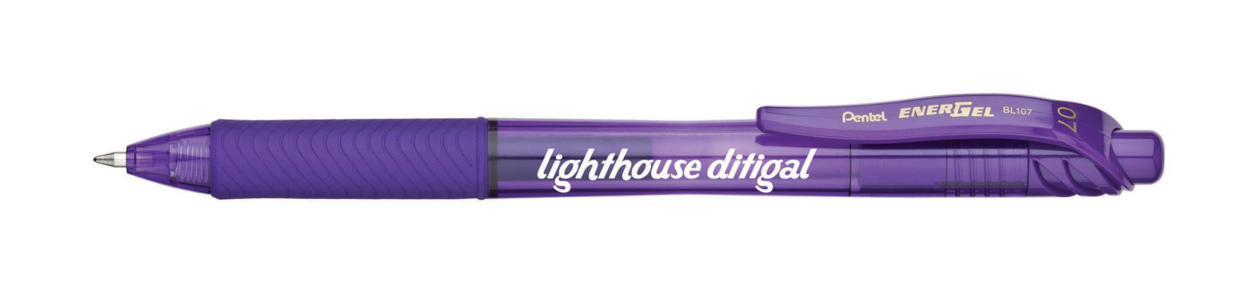 Pentel Energel-X® Retractable Gel Ink Pen - Translucent Barrels 1
