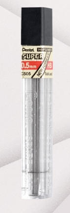 Lead Refill - Super Hi-Polymer® - 0.5 Mm Mechanical Pencil 1 Lead Refill - Super Hi-Polymer® - 0.5 Mm Mechanical Pencil 1