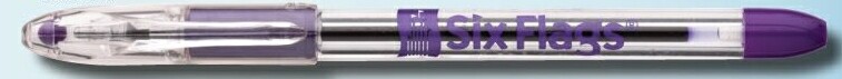 R.S.V.P. Capped Ballpoint Pen - Violet Trim/Black Ink 1 R.S.V.P. Capped Ballpoint Pen - Violet Trim/Black Ink 1