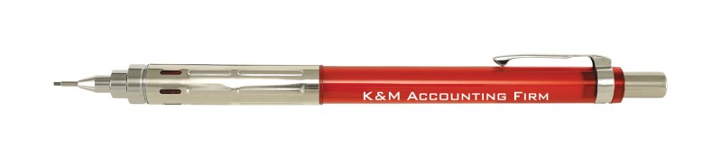 Graphgear 300 Mechanical Pencil - Red/Thick Lead 1 Graphgear 300 Mechanical Pencil - Red/Thick Lead 1
