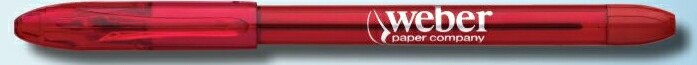 R.S.V.P.® Colors Ballpoint Pen - Red/Red Ink 1 R.S.V.P.® Colors Ballpoint Pen - Red/Red Ink 1