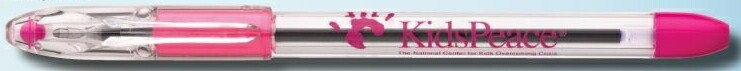 R.S.V.P. Capped Ballpoint Pen - Pink Trim/Black Ink 1 R.S.V.P. Capped Ballpoint Pen - Pink Trim/Black Ink 1