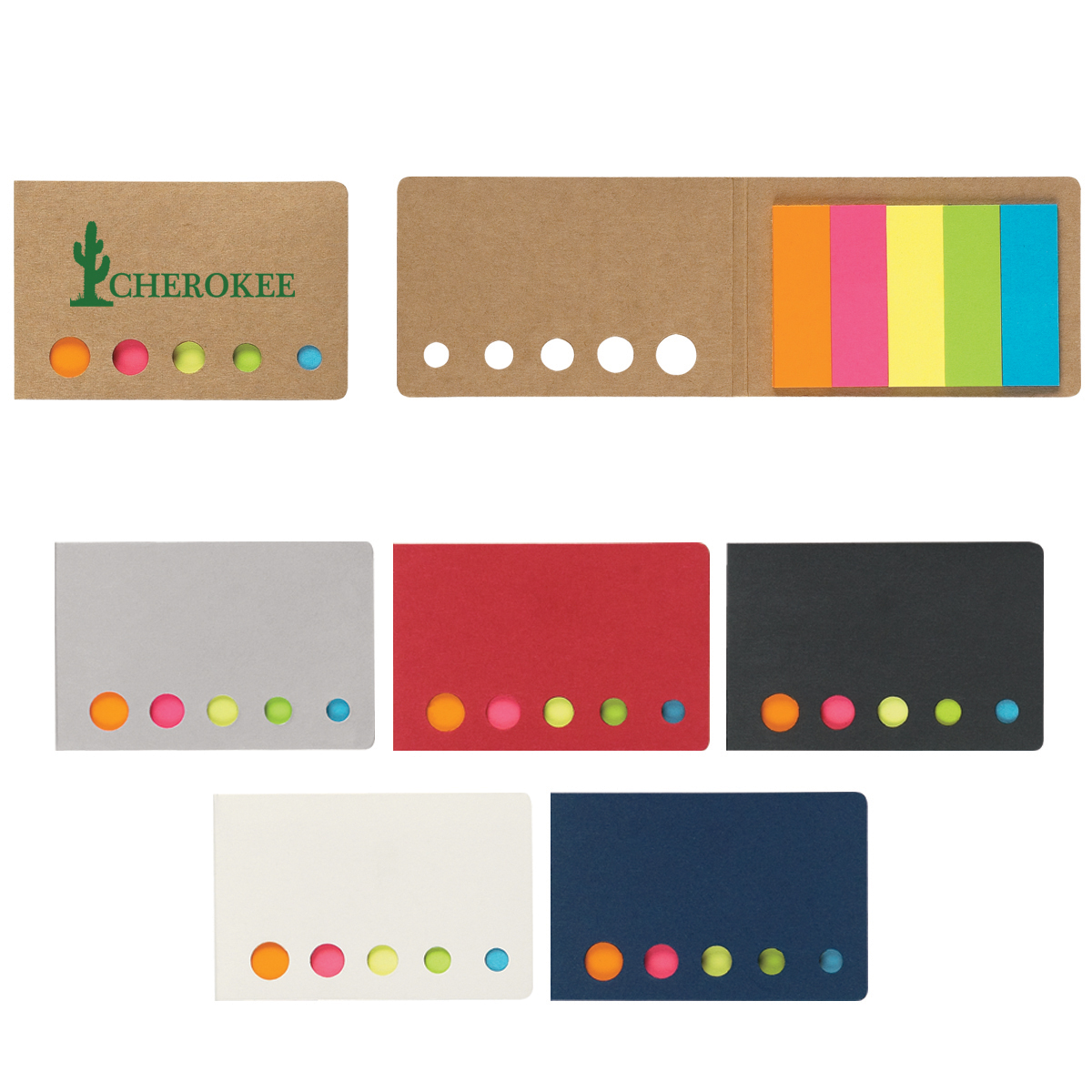 Sticky Flags In Pocket Case 1