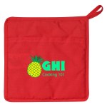 Quilted Cotton Canvas Pot Holder - 9001 RED Colorbrite Quilted Cotton Canvas Pot Holder - 9001 RED Colorbrite