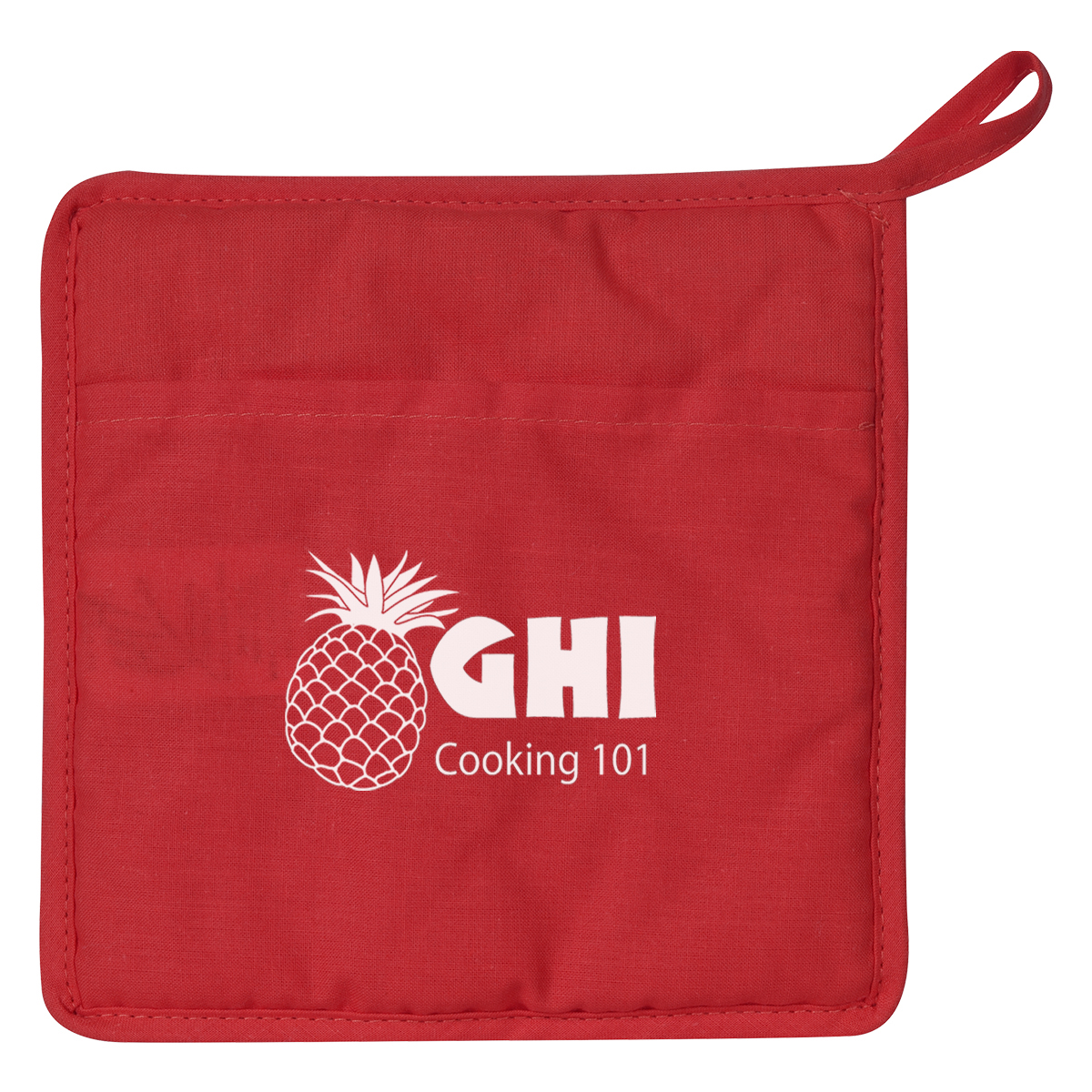 Quilted Cotton Canvas Pot Holder 1